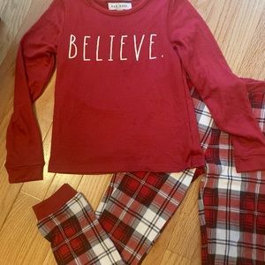 Unisex Rae Dunn kids holiday pajamas